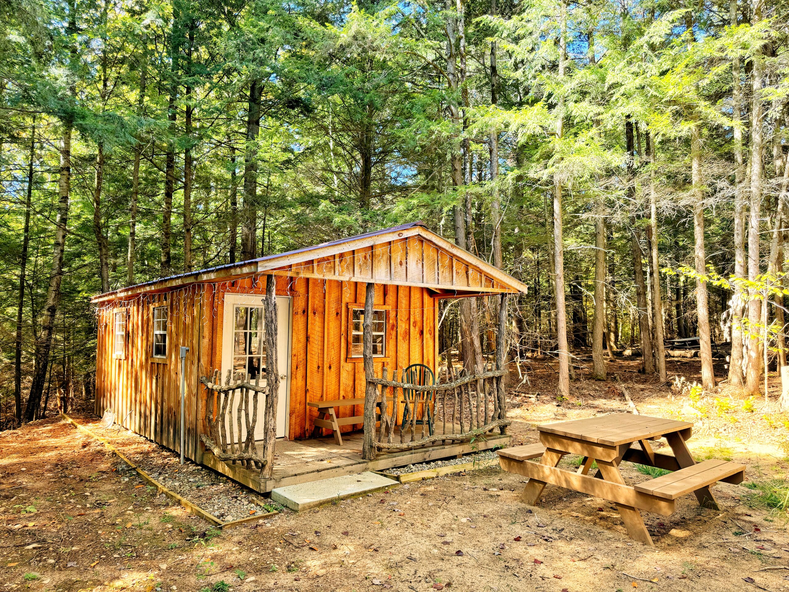 Camp Sacandaga Glamping Cabins