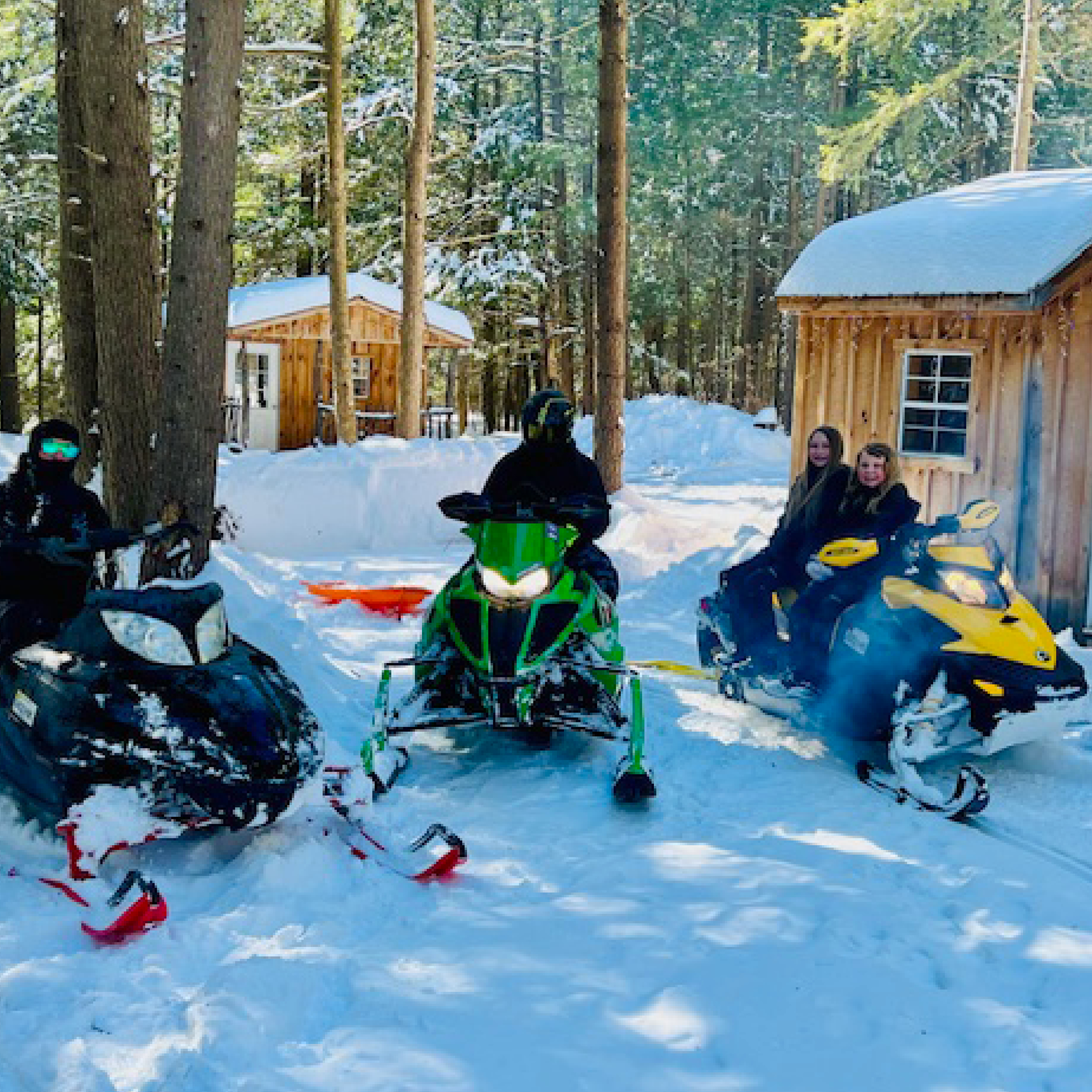 Snowmobiling in the Adirondacks